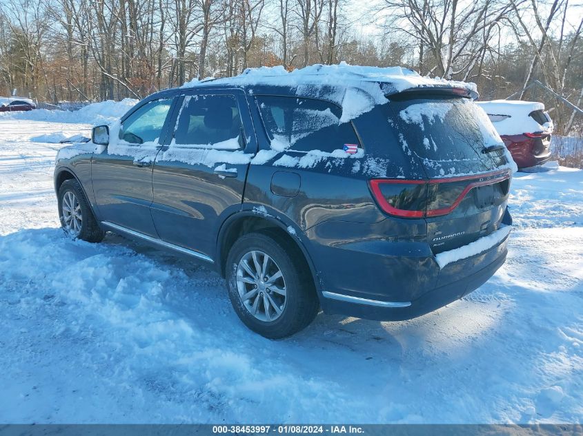 2016 DODGE DURANGO SXT - 1C4RDJAG0GC315905