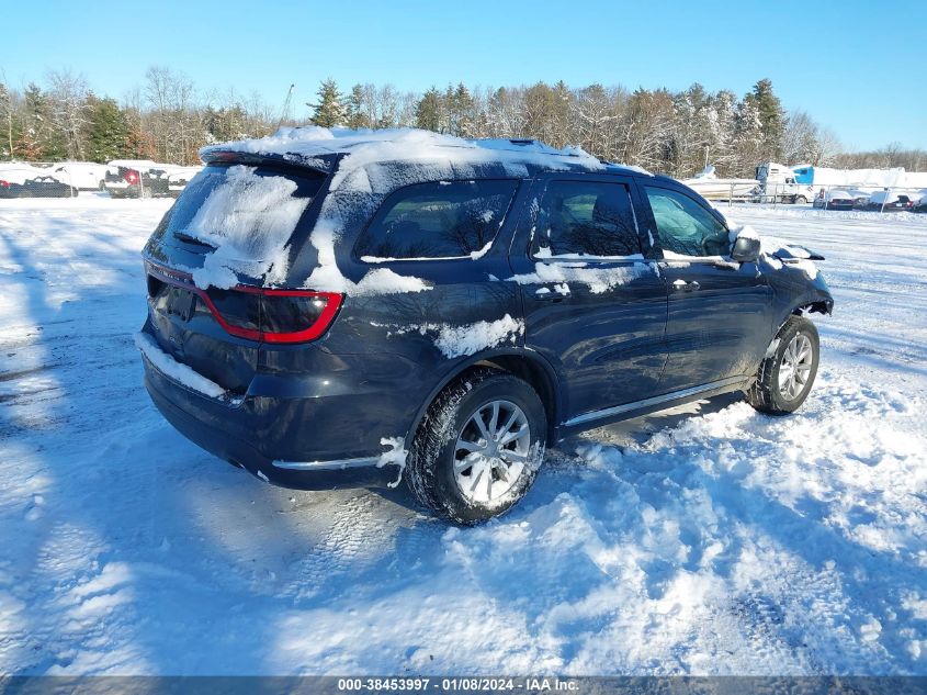 2016 DODGE DURANGO SXT - 1C4RDJAG0GC315905