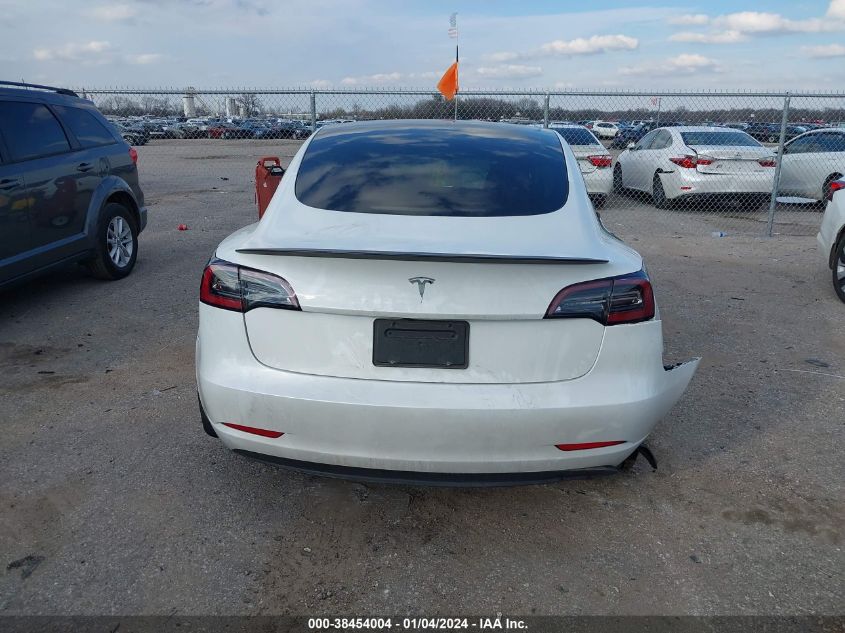 2023 TESLA MODEL 3 REAR-WHEEL DRIVE - 5YJ3E1EA0PF482390