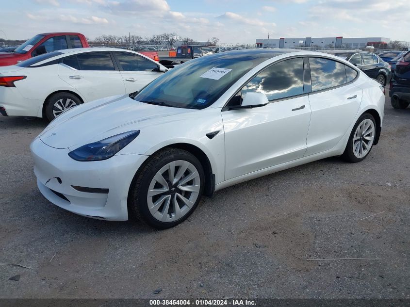 2023 TESLA MODEL 3 REAR-WHEEL DRIVE - 5YJ3E1EA0PF482390
