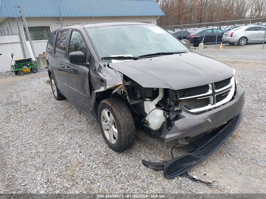2017 DODGE GRAND CARAVAN SE - 2C4RDGBG9HR550216