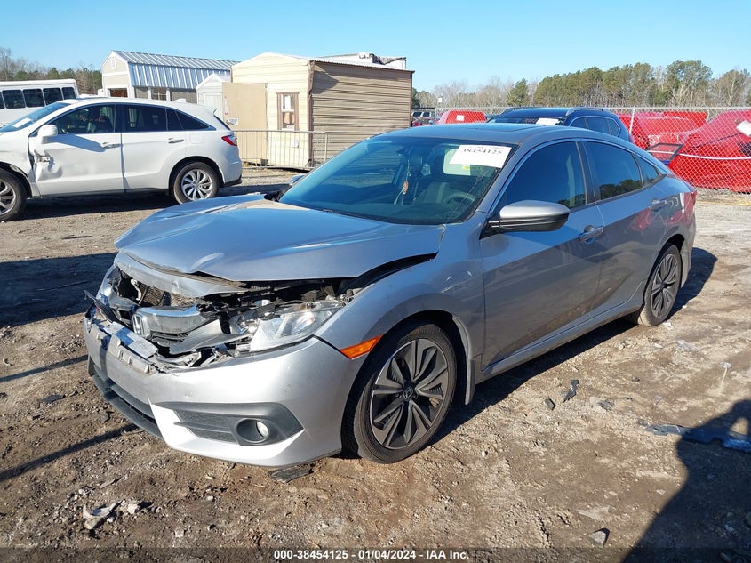 VIN 19XFC1F30HE205751 2017 HONDA CIVIC EX