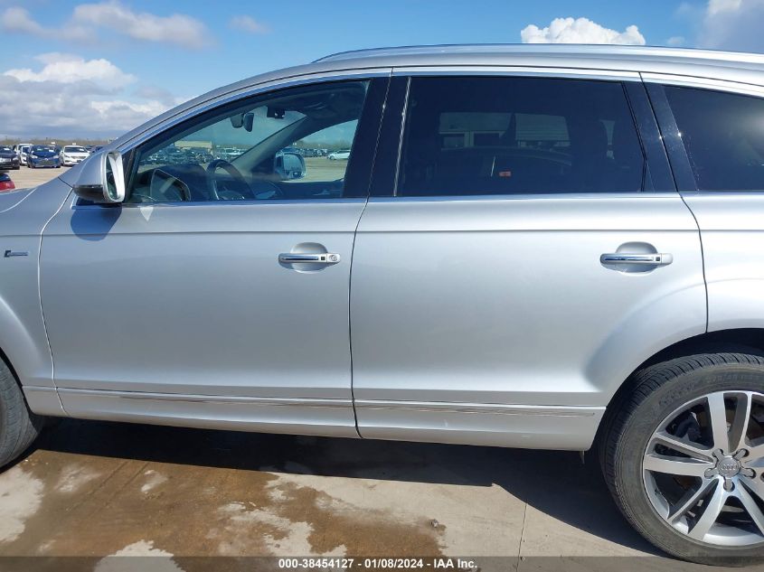2015 AUDI Q7 3.0T PREMIUM - WA1LGAFE7FD023532