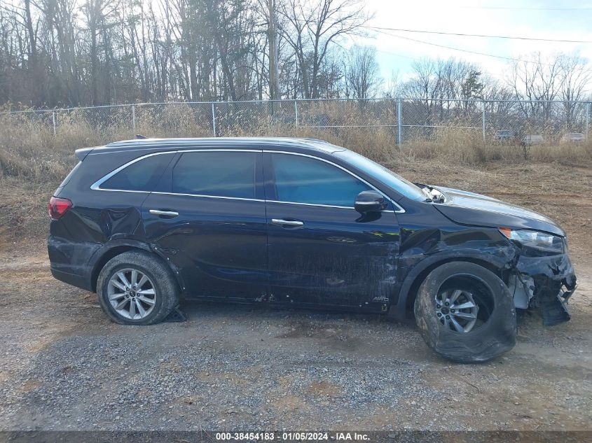 2019 KIA SORENTO L/LX - 5XYPGDA38KG590567