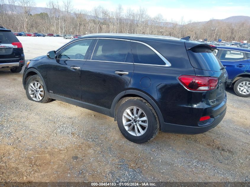 2019 KIA SORENTO L/LX - 5XYPGDA38KG590567