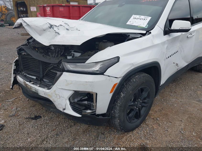 VIN 1GNEVGKW9NJ132099 2022 CHEVROLET TRAVERSE AWD LT CLOTH
