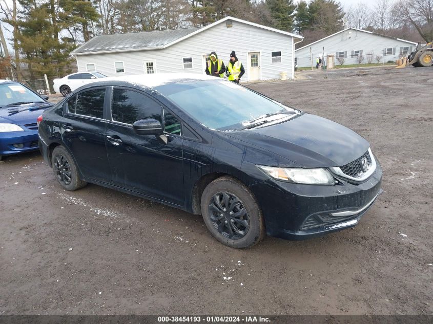 2014 HONDA CIVIC LX - 19XFB2F59EE007756