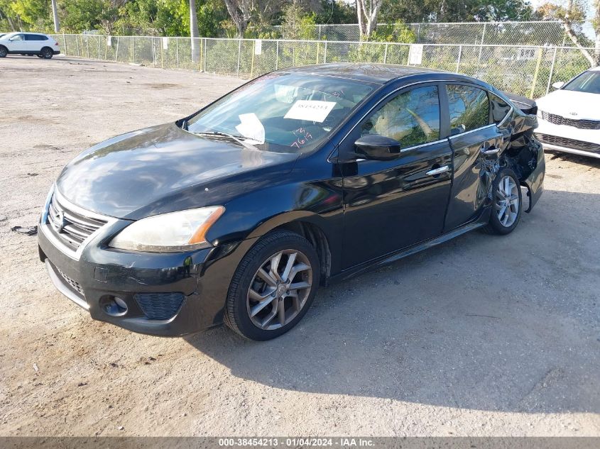 2013 NISSAN SENTRA SR - 3N1AB7AP9DL657619