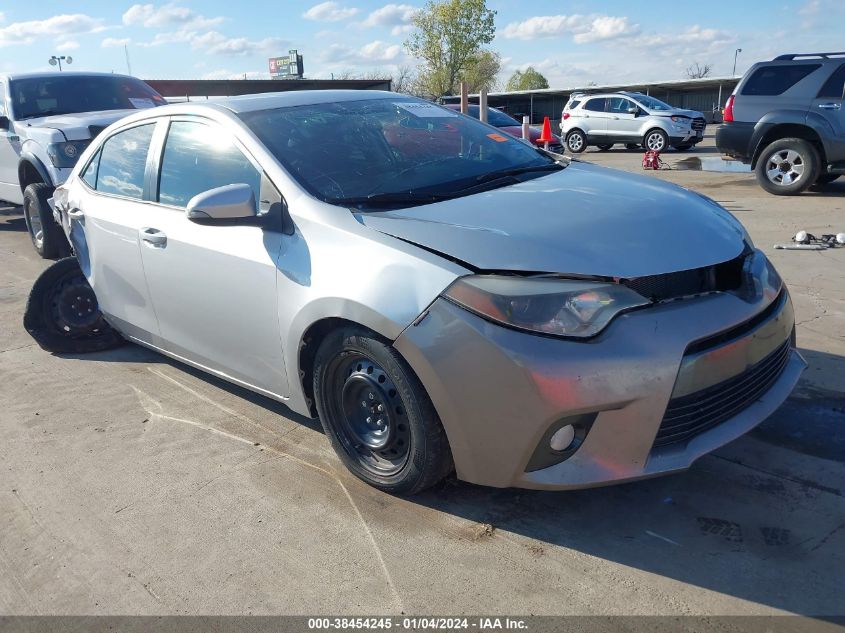 2015 TOYOTA COROLLA S - 2T1BURHE9FC354633