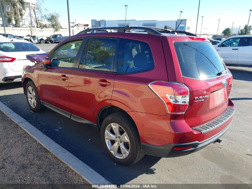 2015 SUBARU FORESTER 2.5I PREMIUM - JF2SJAGC2FH513435