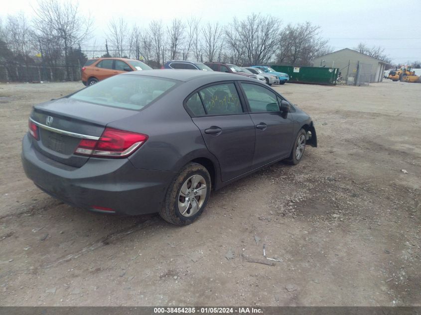 2014 HONDA CIVIC LX - 19XFB2F51EE026835