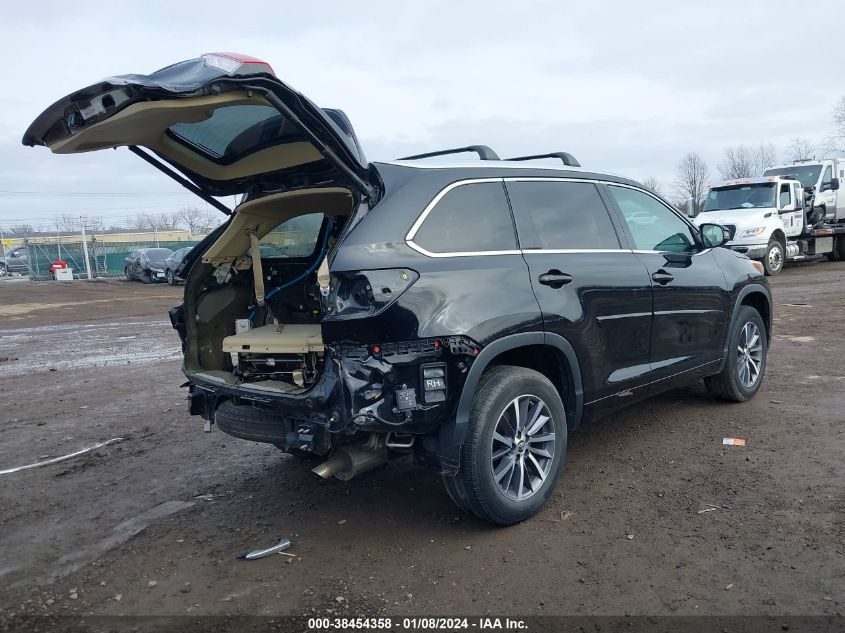 2018 TOYOTA HIGHLANDER XLE - 5TDKZRFH8JS535902