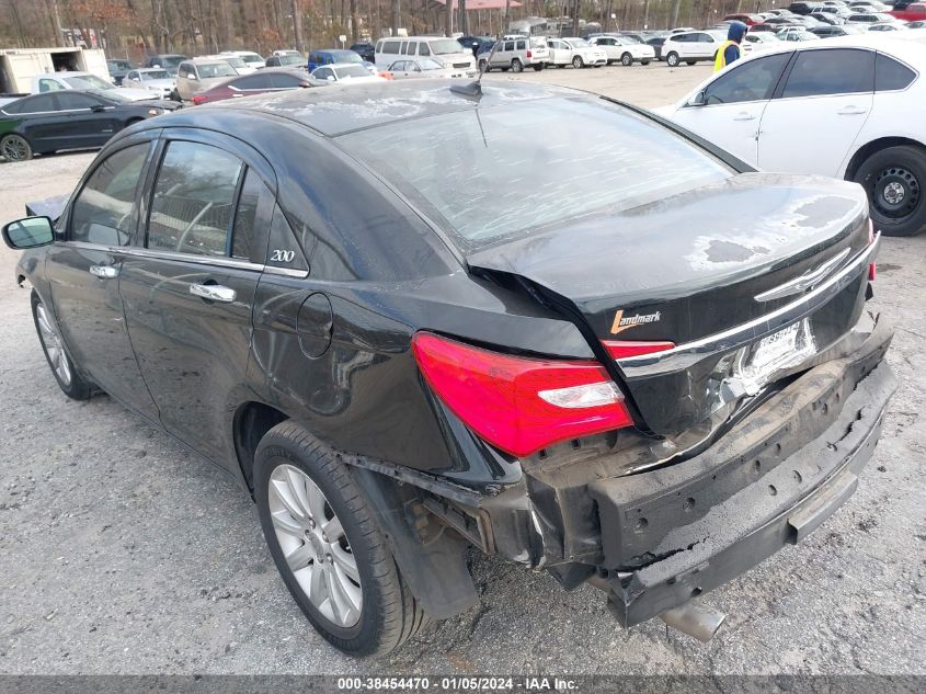 2013 CHRYSLER 200 LIMITED - 1C3CCBCG1DN555402
