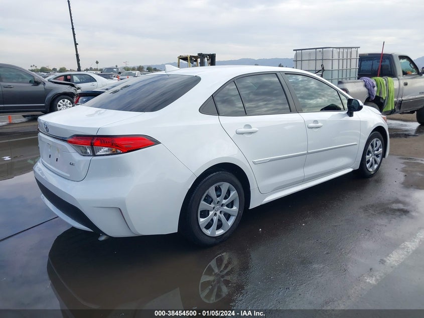 VIN JTDEPMAE9N3032504 2022 TOYOTA COROLLA LE