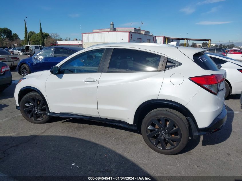 2022 HONDA HR-V SPORT - 3CZRU5H16NM709195