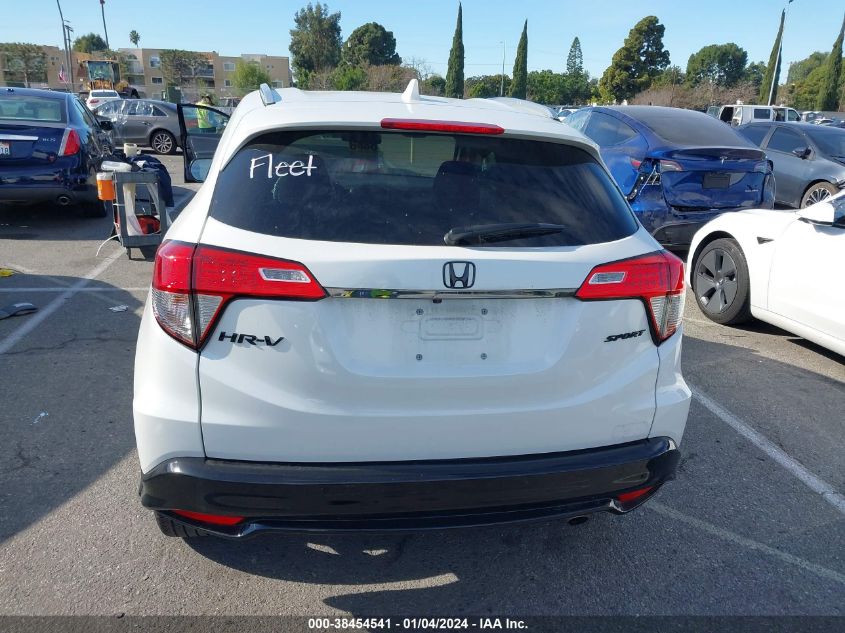 2022 HONDA HR-V SPORT - 3CZRU5H16NM709195