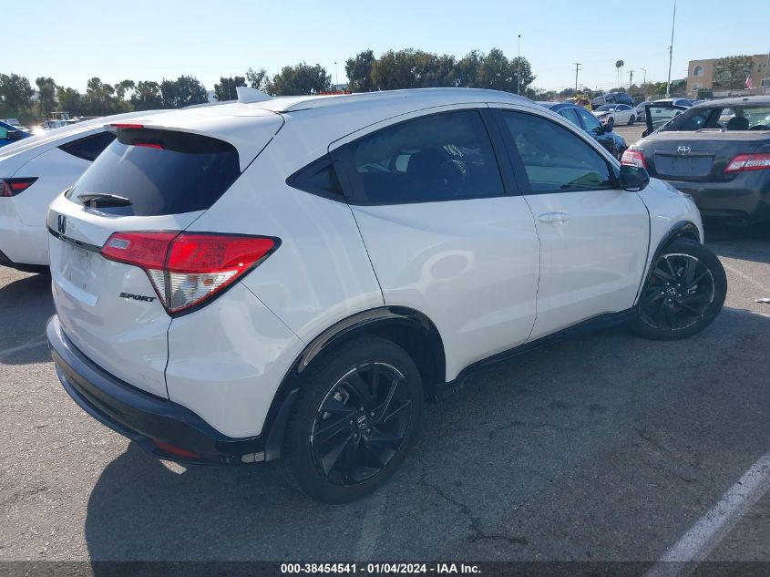 2022 HONDA HR-V SPORT - 3CZRU5H16NM709195
