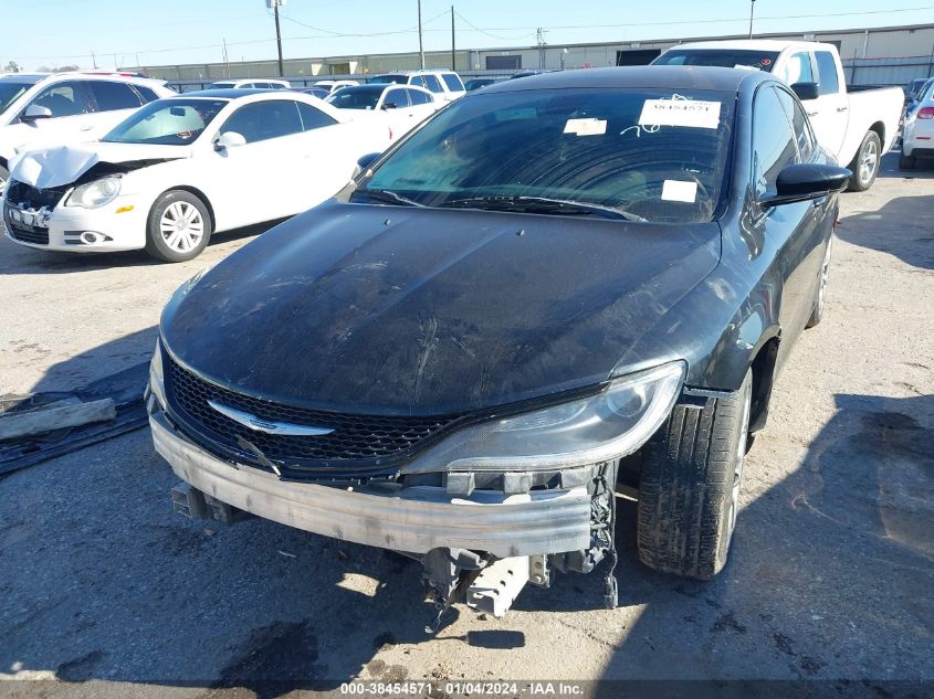 2015 CHRYSLER 200 S - 1C3CCCBG6FN582685