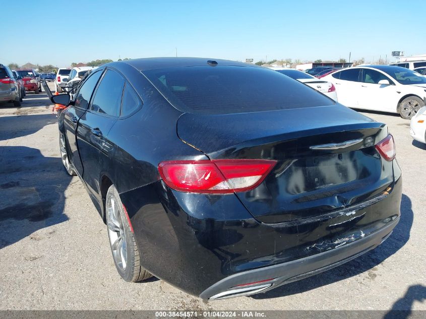 2015 CHRYSLER 200 S - 1C3CCCBG6FN582685