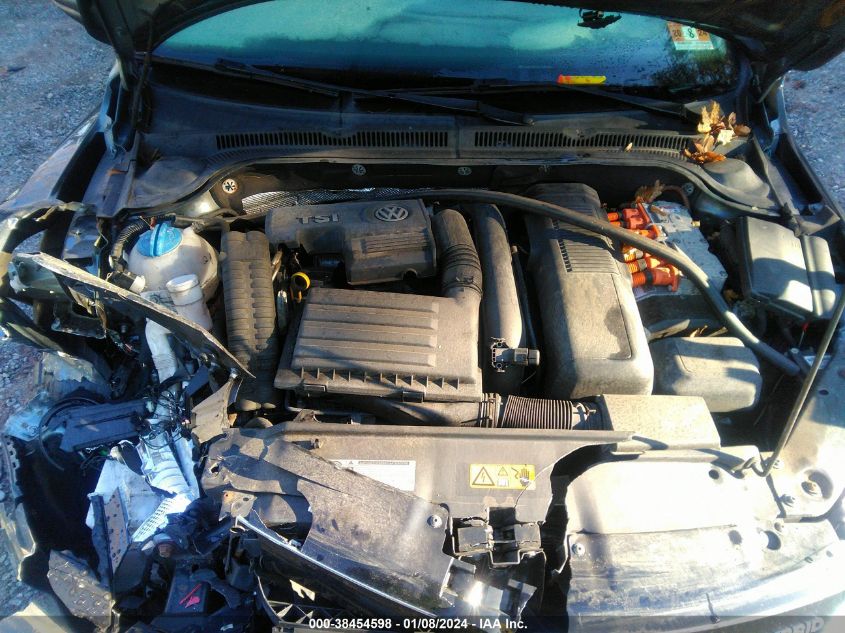2013 VOLKSWAGEN JETTA HYBRID SEL PREMIUM 3VW637AJ8DM298671