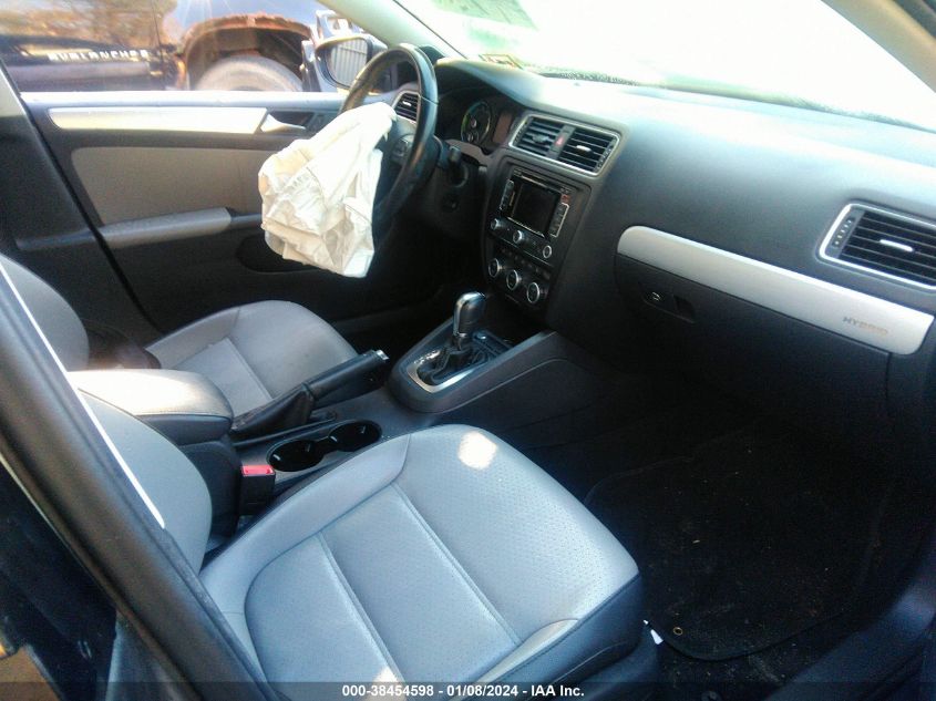 2013 VOLKSWAGEN JETTA HYBRID SEL PREMIUM 3VW637AJ8DM298671