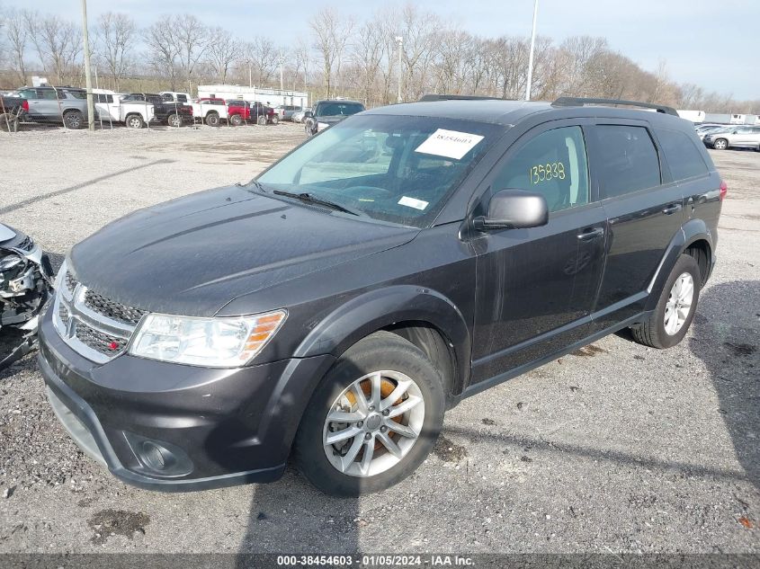 2017 DODGE JOURNEY SXT - 3C4PDCBG7HT530642