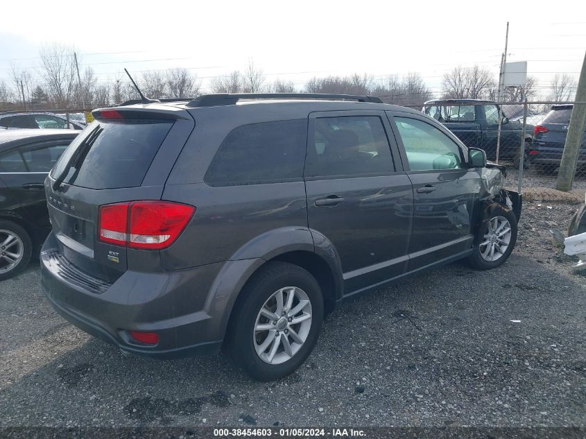 2017 DODGE JOURNEY SXT - 3C4PDCBG7HT530642