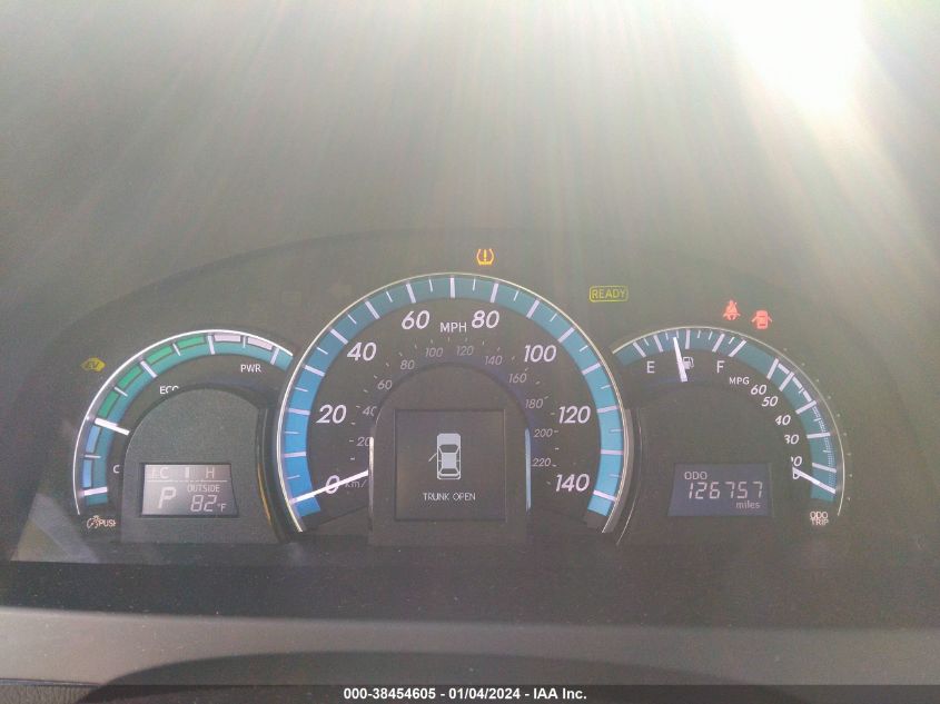 2014 TOYOTA CAMRY HYBRID XLE - 4T1BD1FK4EU132623