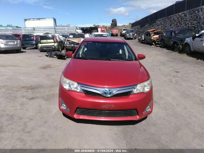 2014 TOYOTA CAMRY HYBRID XLE - 4T1BD1FK4EU132623