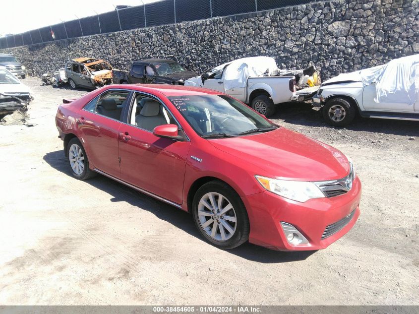 2014 TOYOTA CAMRY HYBRID XLE - 4T1BD1FK4EU132623