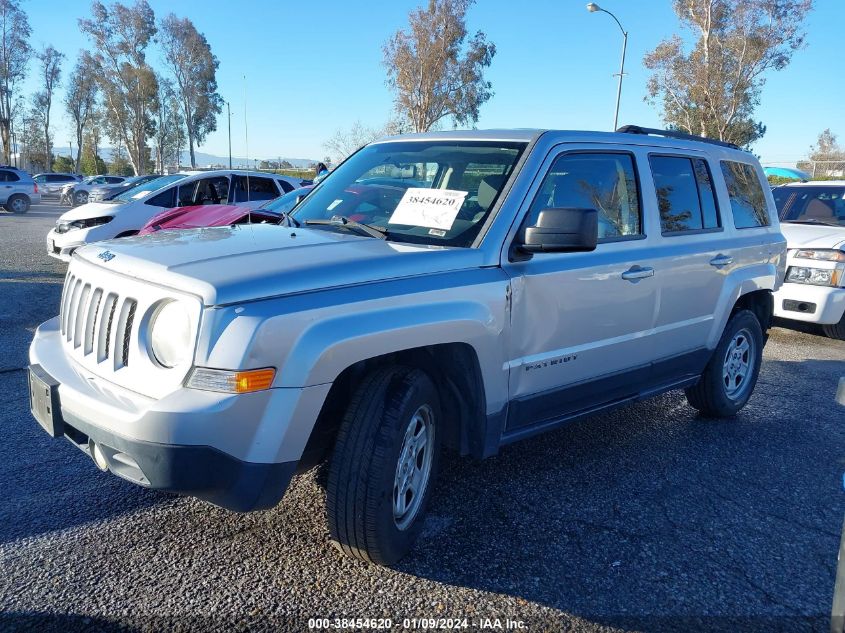 2014 JEEP PATRIOT SPORT - 1C4NJPBA3ED545966