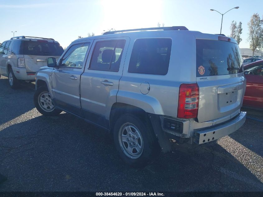 2014 JEEP PATRIOT SPORT - 1C4NJPBA3ED545966