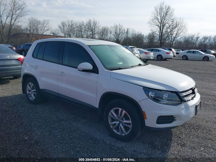 2013 VOLKSWAGEN TIGUAN S/SE/SEL - WVGBV7AX5DW544314