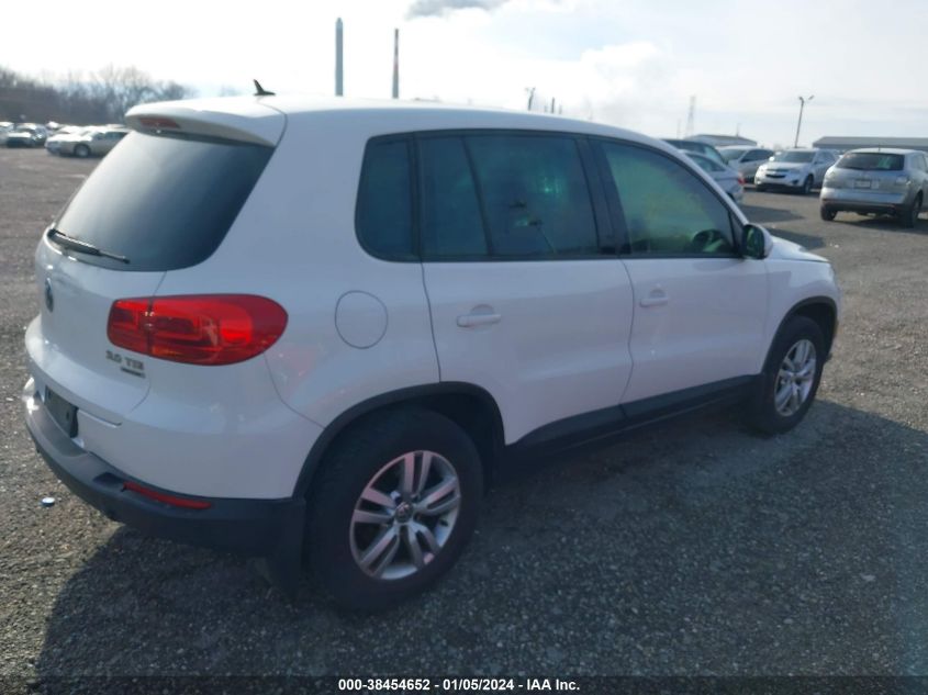 2013 VOLKSWAGEN TIGUAN S/SE/SEL - WVGBV7AX5DW544314