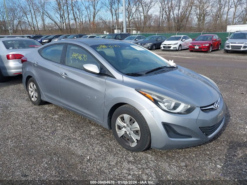 2016 HYUNDAI ELANTRA SE/SPORT/LIMITED - 5NPDH4AE7GH664823