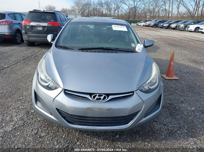 2016 HYUNDAI ELANTRA SE/SPORT/LIMITED - 5NPDH4AE7GH664823