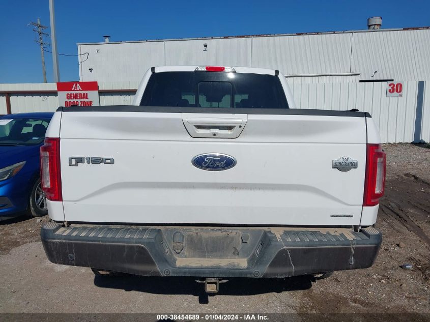 2015 FORD F-150 KING RANCH - 1FTEW1EF1FKE02744