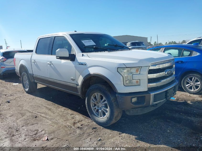 2015 FORD F-150 KING RANCH - 1FTEW1EF1FKE02744