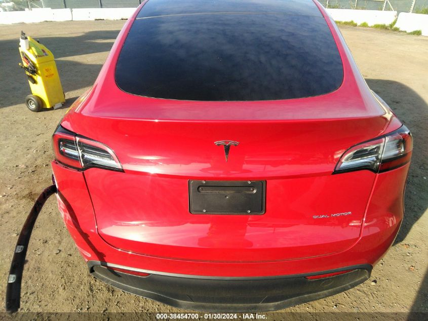 2023 TESLA MODEL Y AWD/LONG RANGE DUAL MOTOR ALL-WHEEL DRIVE - 7SAYGDEE3PF707442