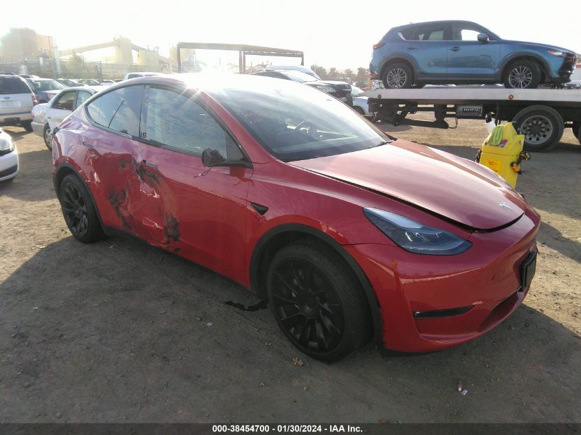 2023 TESLA MODEL Y AWD/LONG RANGE DUAL MOTOR ALL-WHEEL DRIVE - 7SAYGDEE3PF707442