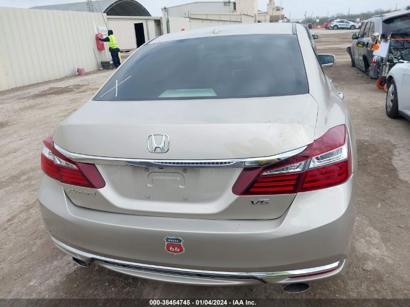 2016 HONDA ACCORD EX-L V-6 - 1HGCR3F09GA034455