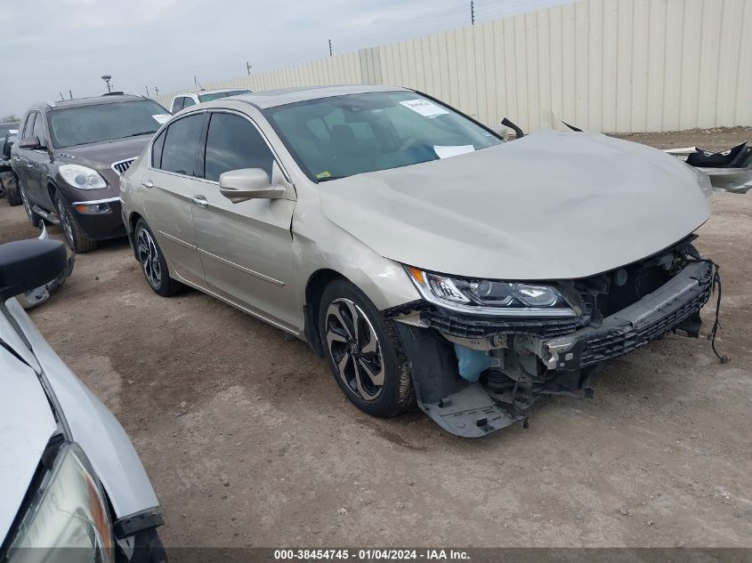 2016 HONDA ACCORD EX-L V-6 - 1HGCR3F09GA034455