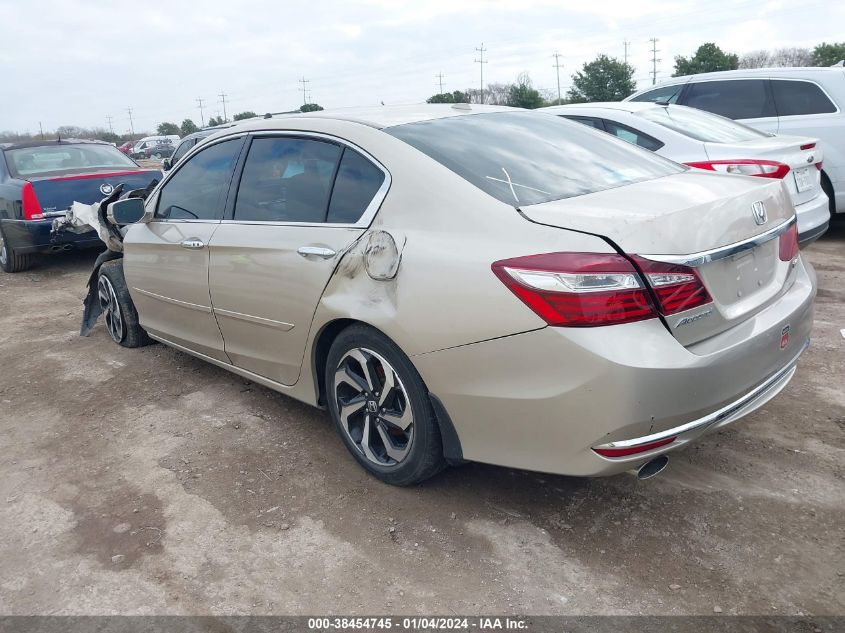 2016 HONDA ACCORD EX-L V-6 - 1HGCR3F09GA034455