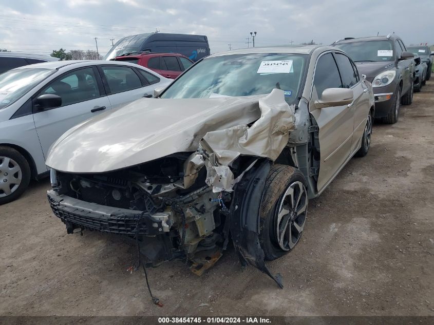 2016 HONDA ACCORD EX-L V-6 - 1HGCR3F09GA034455