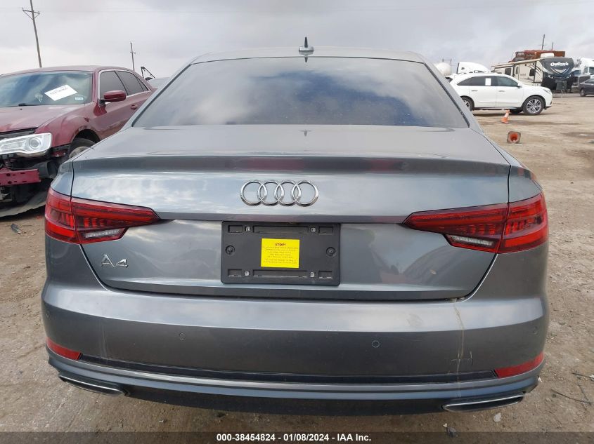 2019 AUDI A4 PREMIUM/TITANIUM - WAUGMAF41KN016570