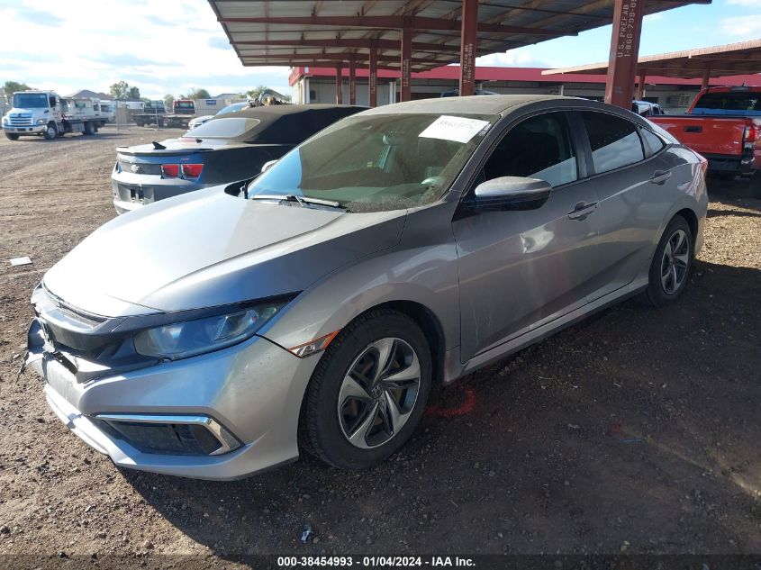 2019 HONDA CIVIC LX - 19XFC2F64KE028340