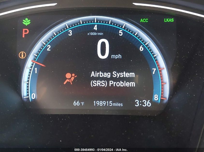 2019 HONDA CIVIC LX - 19XFC2F64KE028340