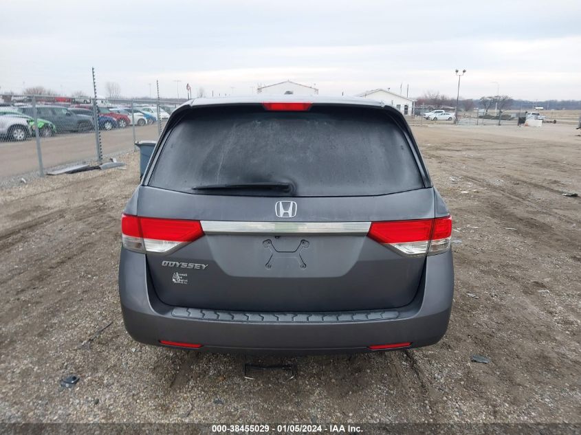 2014 HONDA ODYSSEY EXL - 5FNRL5H6XEB084082