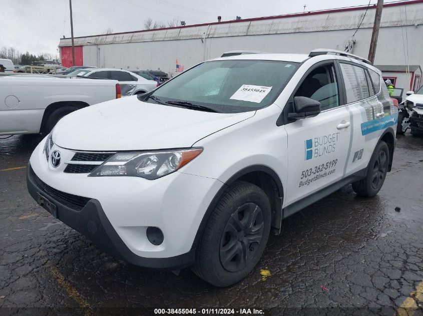 2014 TOYOTA RAV4 LE - 2T3BFREVXEW140270