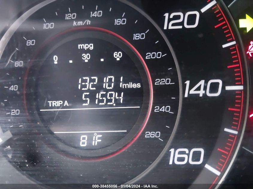 2014 HONDA ACCORD EX-L - 1HGCT1B80EA016277